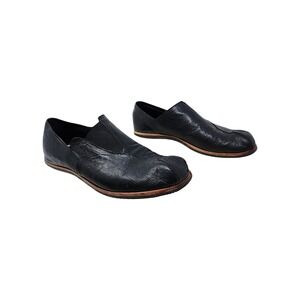 Cydwoq Slip On Shoes 42 US 8.5 Mens Black Leather Handmade USA Artisan Loafers